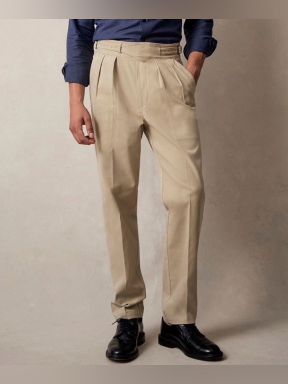 Todd Snyder Gurkha Pants Mens 28x28  Sand Stone Khaki Italian Cotton Trouser